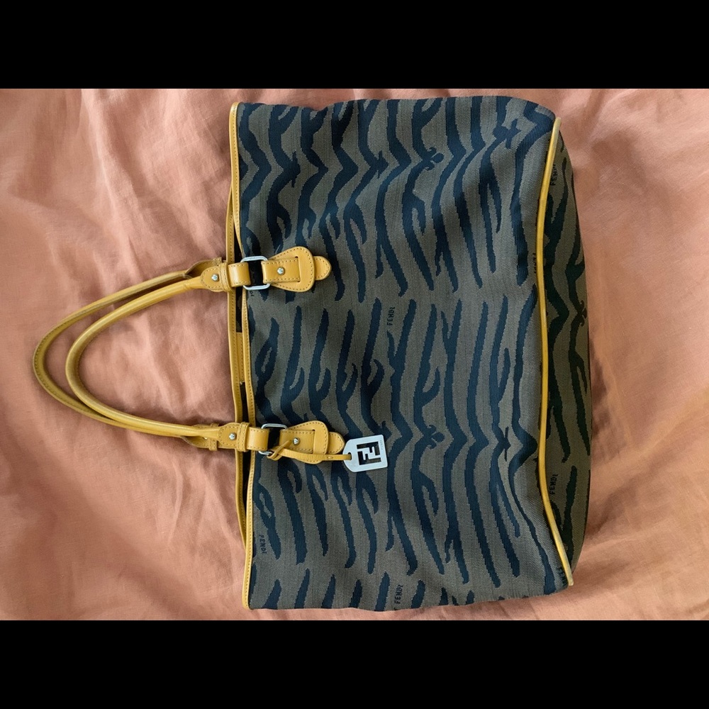 Authentic fendi shoulder bag